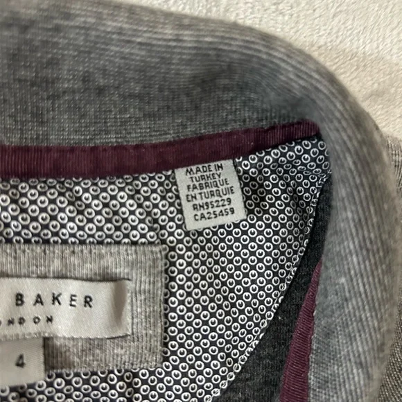 Ted Baker bevyhill quarter zip pullover sweater - Picture 4 of 13